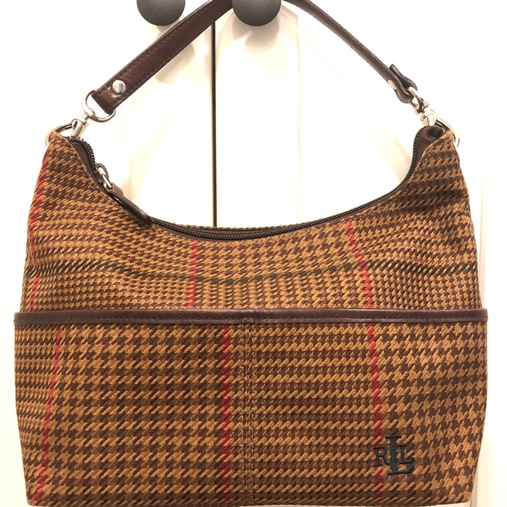 Ralph Lauren Herringbone Purse